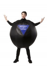 Magic 8-Ball Inflatable Adult Costume Magic 8-Ball Inflatable Adult Costume