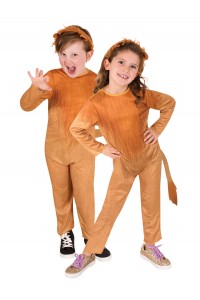 Lion Animals Unisex Child Costume