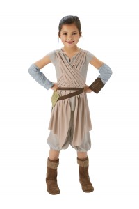 Rey Star Wars Deluxe Grey Child Costume
