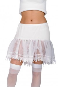 Petticoat Sexy Secret Wishes White Adult
