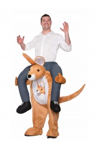 Kangaroo Animals Piggy Back Adult Costume