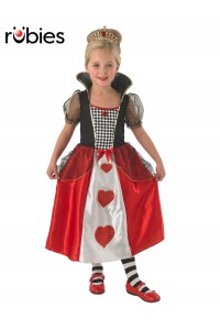 Queen Of Hearts Child Costume Alice In Wonderland