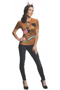 Scooby Costume Adult Top Scooby Doo