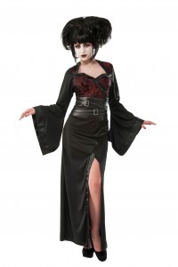 Gothic Geisha Japanese Adult Costume