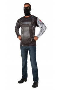 Winter Soldier Captain America Costume Adult Top