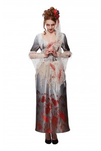 Bloody Hands Halloween Adult Dress