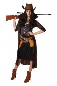 Gunslinger Womans Adult Costume Western