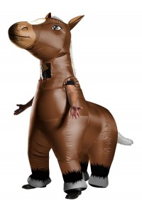 Mr Horse Westerny Inflatable Horse Western Adult Costume