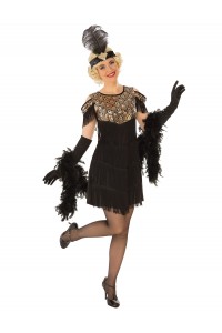 Gold Flapper 1920s Adult Costume