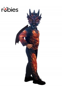 Orange Dragon Child Costume