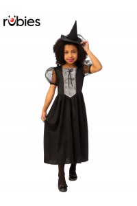 Black Witch Girl's Costume