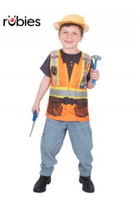 Construction Worker Child Costume