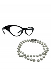 Old Lady Child Costume Accessory Set