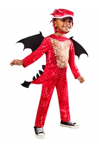 Red Dragon Child Costume