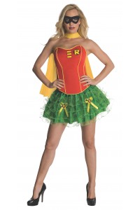 Robin DC Comics Secret Wishes Adult Corset/Skirt