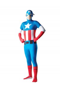Captain America 2nd Skin Adult Suit