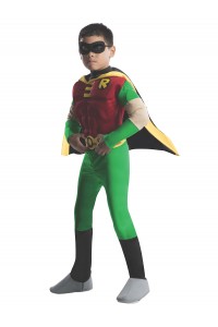 Robin DC Comics Teen Titan Deluxe Child Costume