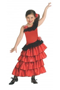 Spanish Princess Flamenco Child Costume