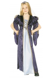 Juliet Medieval & Knights Classic Child Costume