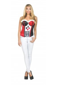 Harley Quinn Suicide Squad Adult Corset