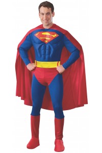 Superman Muscle Chest Adult Costume