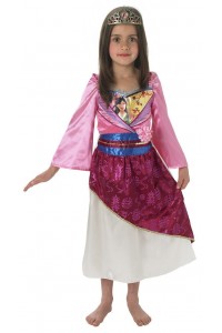 Mulan Shimmer Deluxe Girl Costume