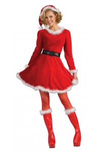 Mrs Claus Christmas Deluxe Adult Costume