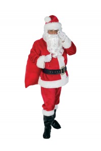 Santa Suit 12 Piece Costume Adult Set Christmas