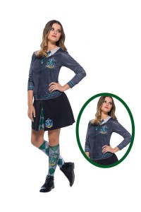 Slytherin Harry Potter Costume Adult Top