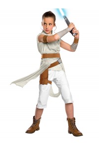 Rey Star Wars Deluxe Child Costume
