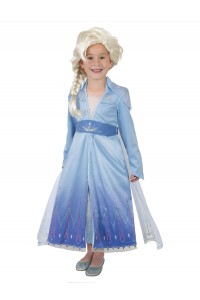 Elsa Frozen 2 Premium Child Costume & Wig Disney