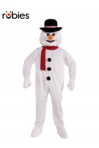 Snowman Mascot Adult Costume