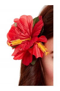 Hawaiian Flower Hair Clip Accessory