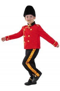 Busby Guard Soldier Costume for Child
