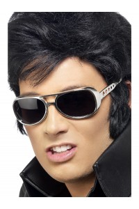 Elvis Silver Shades for Adult