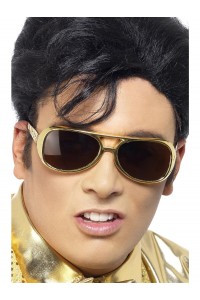 Elvis Gold Shades for Adult