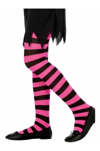 Black & Fuchsia Child Tights Black & Fuchsia Child Tights