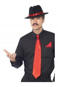 Gangster Red Accessory Kit for Adult