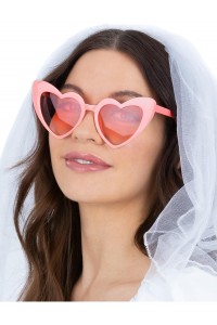 Pink Heart Spectacles for Adult