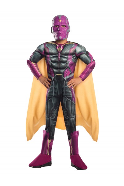 Vision Avengers Aaou Deluxe Child Costume