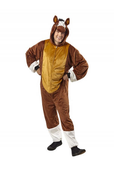 Horse Furry Onesie Adult Costume Animals