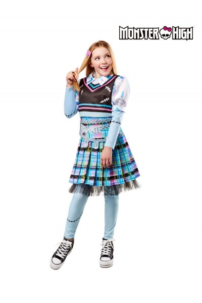Frankie Stein Deluxe Monster High Girl Costume