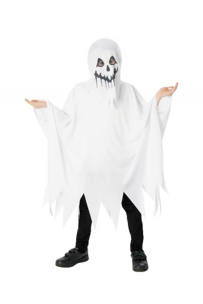 Child Ghost Poncho