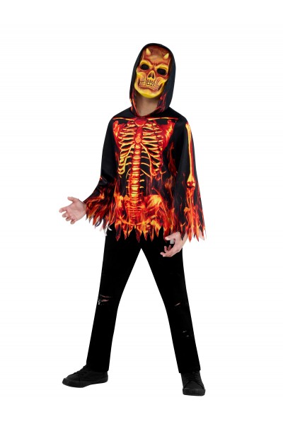 Fire Devil Kids Halloween Outfit