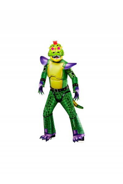Glamrock Monty Gator Five Nights at Freddy's Deluxe Child Costume