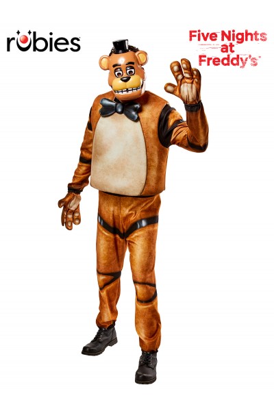 Freddy FNAF Deluxe Adult Costume Five Nights at Freddy's