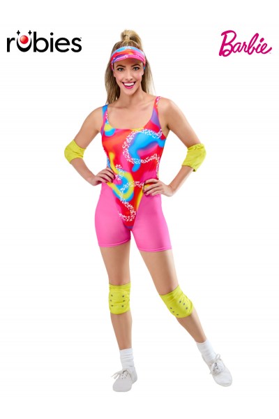 Rollerskate Barbie Adult Costume