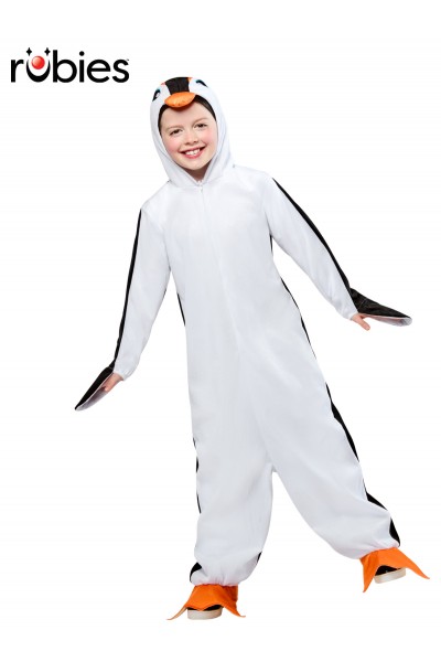 Penguin Plush Child Onesie Animals