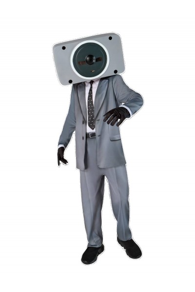 Skibidi Toilet Speakerman Child Costume