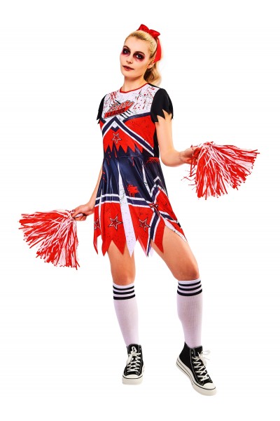Zombie Cheerleader Adult Costume